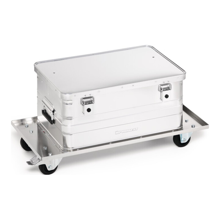 Transportwagen STA verz.f.Aluminiumboxen 29 l-91l Gesamt-Trgf.50kg