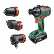 Bosch Trapano a batteria a 2 velocità AdvancedDrill 18, 1 batteria, attacco angolare/eccentrico-2