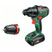 Bosch Trapano a percussione a 2 velocità AdvancedImpact 18 a batteria, 1x batteria, caricabatterie-2