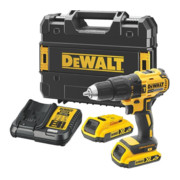DEWALT Trapano a percussione a batteria DCD778D2T-QW senza spazzole 18 V / 2 Ah-1