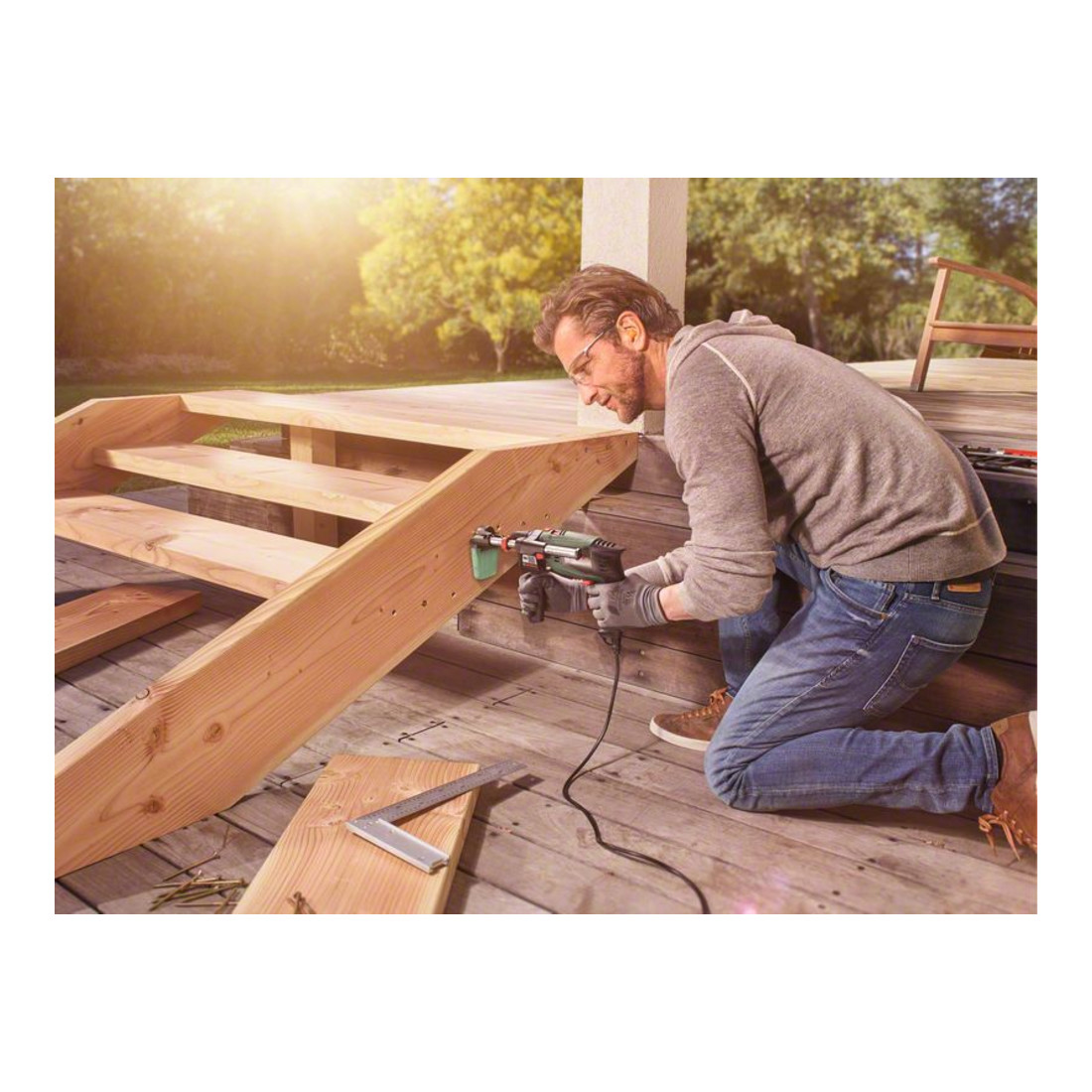 Bosch Trapano a percussione UniversalImpact 700, con Drill Assistant