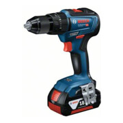 Bosch Trapano avvitatore a batteria GSB 18V-55, 2x batteria ricaricabile GBA 18V 4.0Ah-2