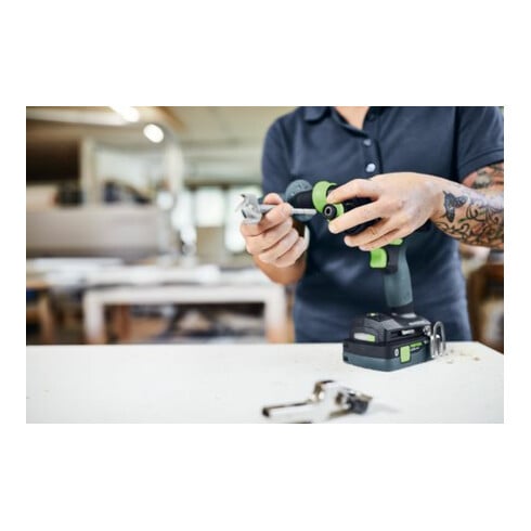 Festool Trapano avvitatore a batteria TDC 18/4 5,2/4,0 I-Set QUADRIVE