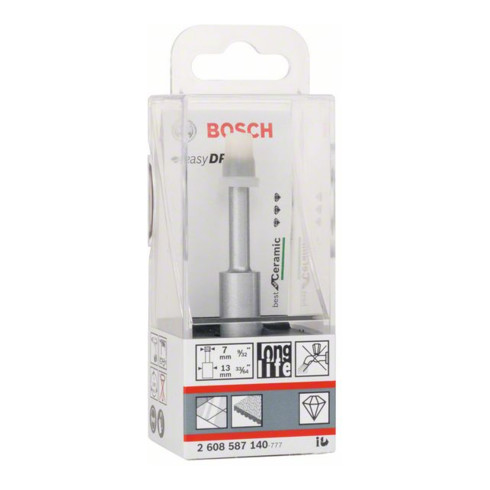 Bosch Punta diamantata Easy Dry Best for Ceramic per trapano a secco