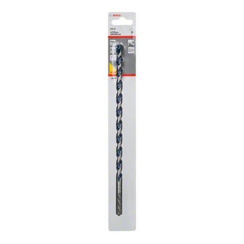 Bosch Punta trapano CYL-5 per calcestruzzo, Granito blu, 10x200x250mm