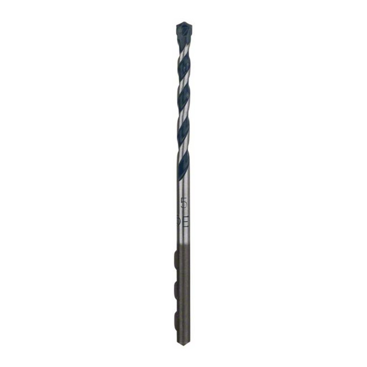 Bosch Punta trapano CYL-5 per calcestruzzo, Granito blu, 5x50x100mm