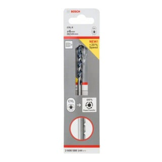 Bosch Punta trapano CYL-5 per calcestruzzo, Granito blu