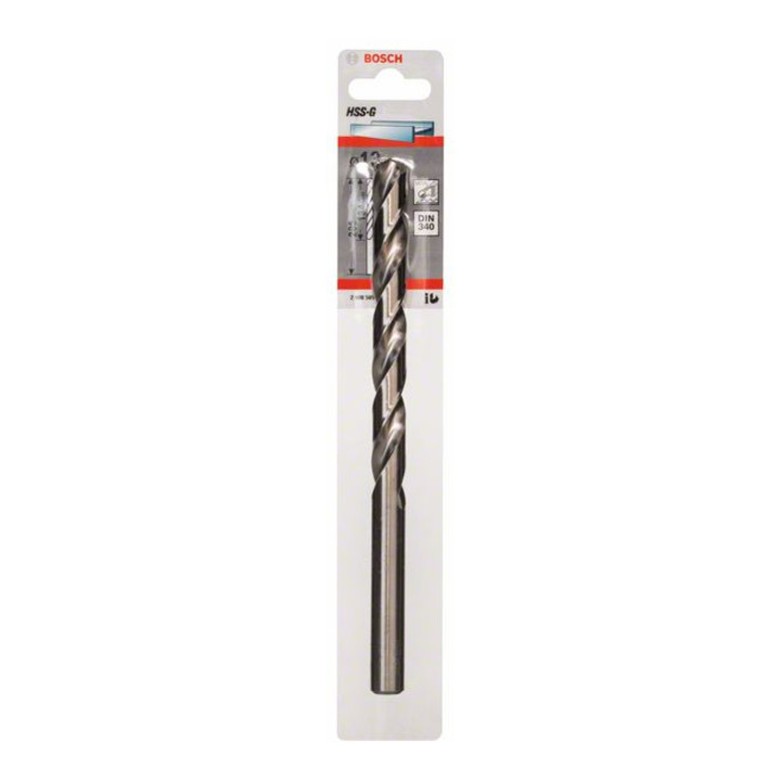 Bosch Punta trapano HSS-G DIN 340 per metallo, 13x134x205mm