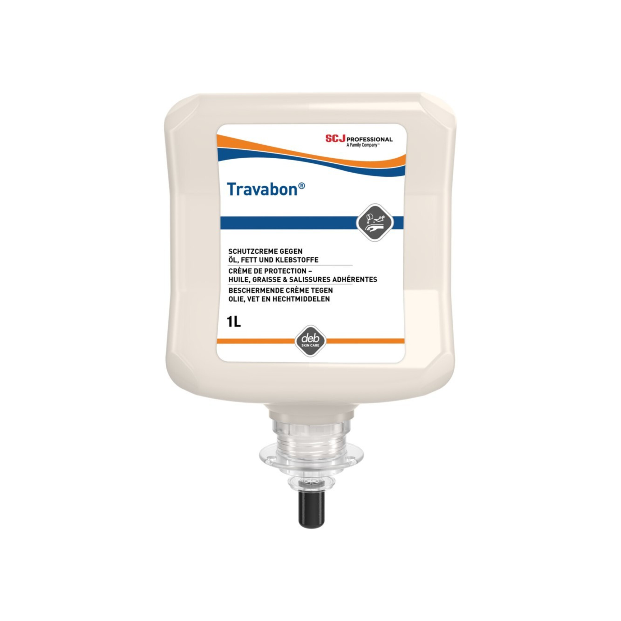 Travabon Hautschutzcreme classic 1L Kartusche VE ; SC Johnson Professional