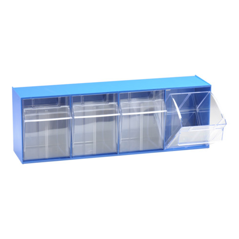 Traverse n° 4 système de stockage MultiStore en plastique antichoc, bleu