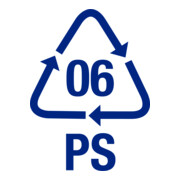 Traverse n° 5 système de stockage MultiStore plastique antichoc, gris clair-2