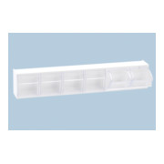 Traverse n° 6 système de stockage MultiStore en plastique antichoc, blanc