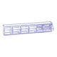 Traverse n° 6 système de stockage MultiStore en plastique antichoc, blanc-5