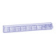 Traverse n° 9 système de stockage MultiStore en plastique antichoc, bleu-5