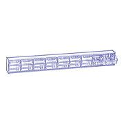 Traverse n° 9 système de stockage MultiStore plastique antichoc, gris clair-5