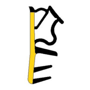 TRELLEBORG FT-Joint à rebord d'aile L6050 noir, fixation rainure TSP-LAN