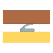 TRELLEBORG FT-Joint de fenêtre C, SD094, blanc auto-adhésif en EPDM mousse-3