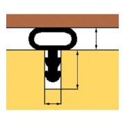 TRELLEBORG FT-Joint de tuyau SC416 pour rainurage Silicone, blanc-4