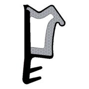 TRELLEBORG FT-Joint d’étanchéité à recouvrement L2110 gris pour rainurage, TSP-FOAM
