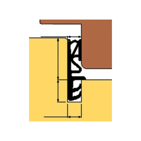 TRELLEBORG Haustür-Dichtung SH115,TSP-LAN schwarz