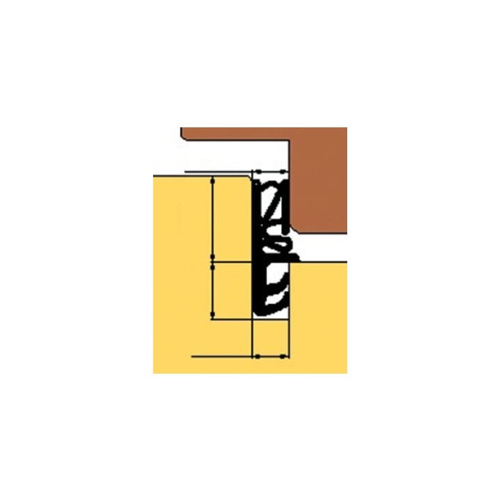 TRELLEBORG Joint de porte d'entrée SH112, TSP-LAN blanc