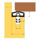 TRELLEBORG Joint de porte intérieure L5010, TSP-Flex blanc-3