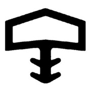 TRELLEBORG Joint de porte intérieure L8001, TSP-Last blanc