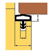 TRELLEBORG Joint de porte intérieure L8001, TSP-Last blanc-3