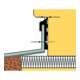 TRELLEBORG Joint de rebord de fenêtre L7016 blanc, à emboîter TSP-LAN-3