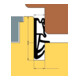 TRELLEBORG Joints à languette FT K5286 noir, fixation rainure TSP-LAN-3
