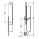 Trennwandscharnier 6030/31 VA 316L Rollenlänge 100mm DIN re.HERMETA-4