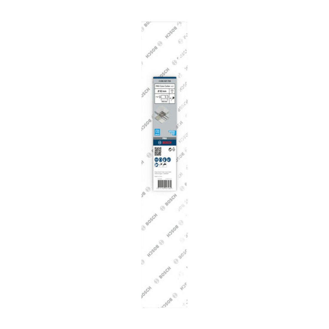 Trépan diamanté Bosch Standard pour béton 1 1/4" UNC 82 mm 450 mm 7, 10 mm