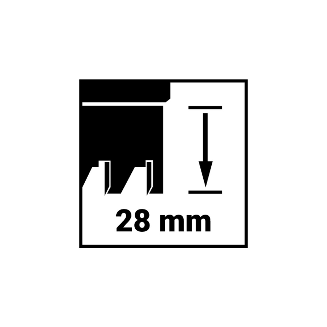 Trépans carbure universel MBL Ø 36 mm