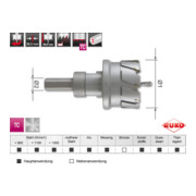 Trépans carbure universel MBL Ø 90 mm