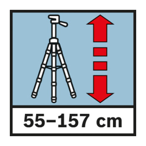 Trépied de construction Bosch BT 150