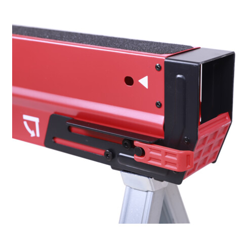 Tréteau pliable STIER premium réglable en hauteur 590 kg