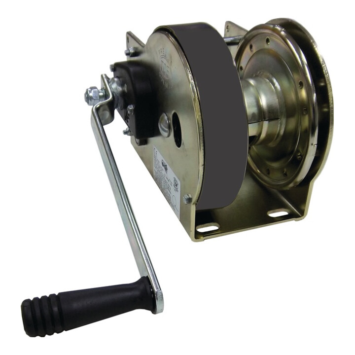 Treuil à câble force de traction 1500 kg D. corde 7 mm Logement de la corde 12 m