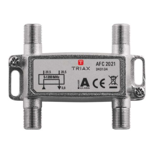 Triax Abzweiger 2f. 20,5dB AFC 2021 1,2 GHz
