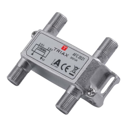 Triax Abzweiger 2f. 20,5dB AFC 2021 1,2 GHz