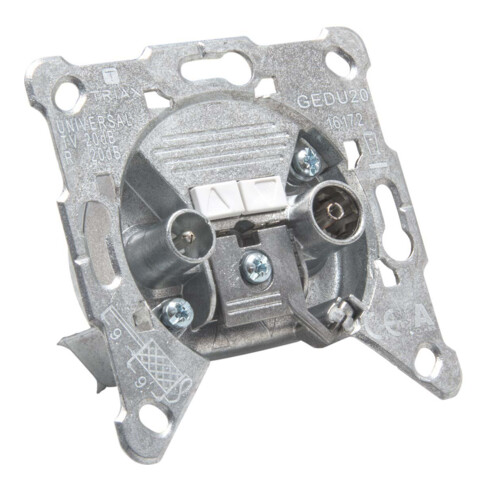 Triax Antennensteckdose 2f. Durchgangsdose GEDU 20