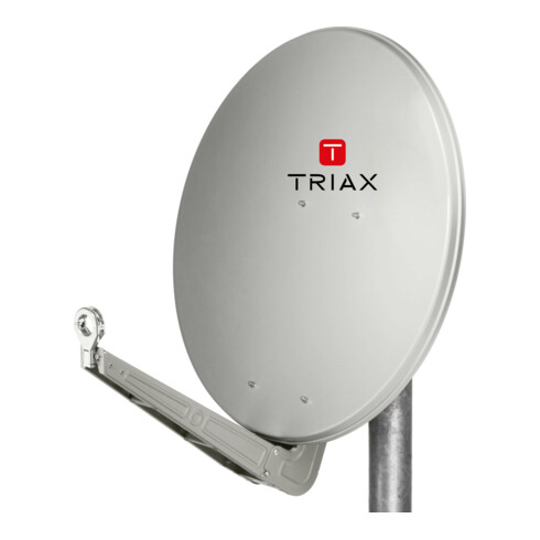 Triax Offset-Parabolreflektor mit Masthalterung FESAT 85 HQ lgr