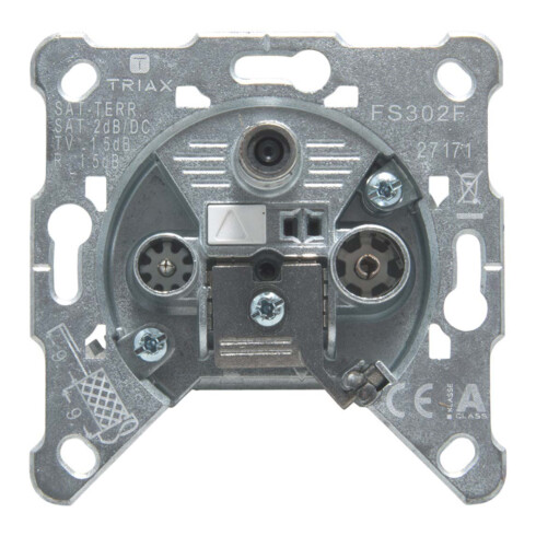 Triax SAT-Einzeldose 3f. FS 302 F