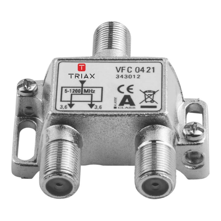 Triax Verteiler 2f. 3,7dB VFC 0421 1,2 GHz