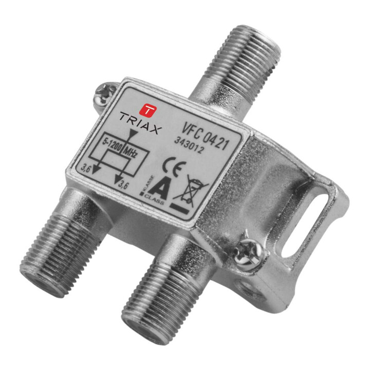 Triax Verteiler 2f. 3,7dB VFC 0421 1,2 GHz