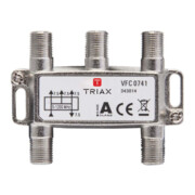 Triax Verteiler 4f. 7,5dB VFC 0741 1,2 GHz