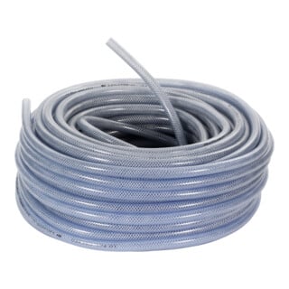 TRICOFLEX Tubo flessibile strutturato trasparente, PVC, Lung. 50 m,⌀ Interno tubo flessibile: 13mm