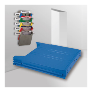 Trieur mural Eichner "BIG" Bac de rangement pour documents A4 vertical