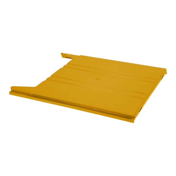Trieur mural Eichner "FLAT" casier de rangement, jaune, pour documents A4 vertical