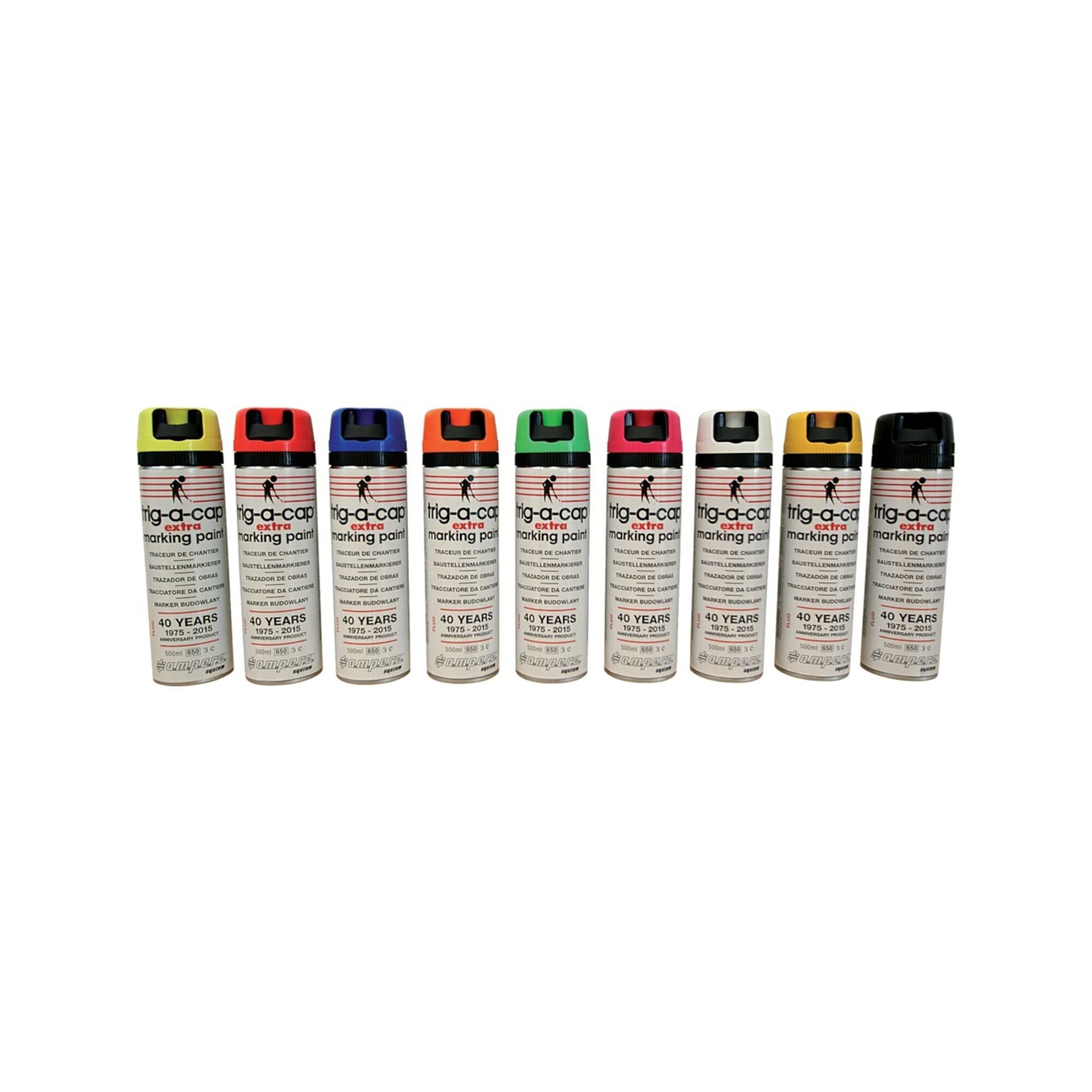 TRIG-A-CAP Baustellenmarkierspray t-a-c extra 500ml gelb ; A.M.P.E.R.E