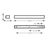 Trilux Applique LED Acuro 1000nw ET01, protection renforcée-3